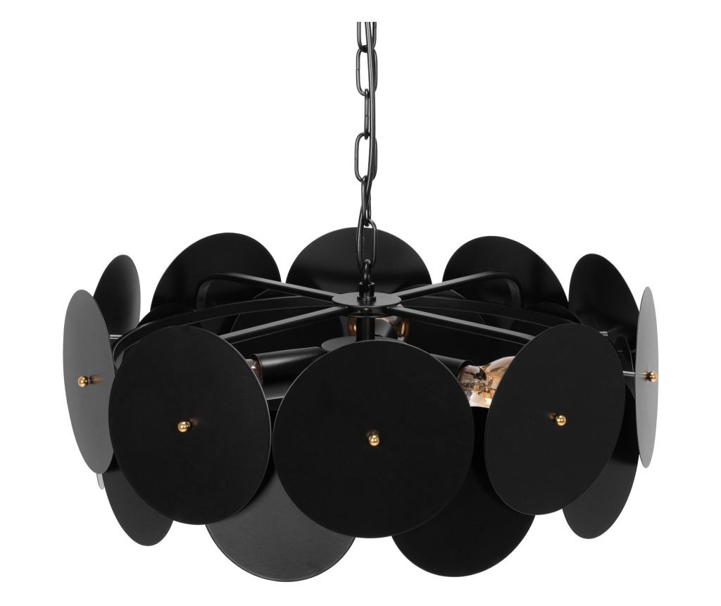 Κρεμαστό Φωτιστικό Οροφής Toolight App1307-Cp Μαύρο - 18X50X18Cm - 7