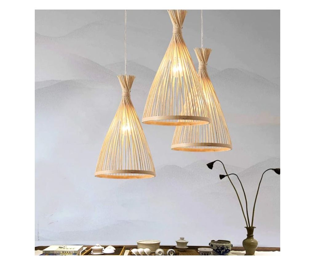 Lampă Suspendată De Tavan Toolight App1185-1Cp Bej - 40X15X40CM - 3