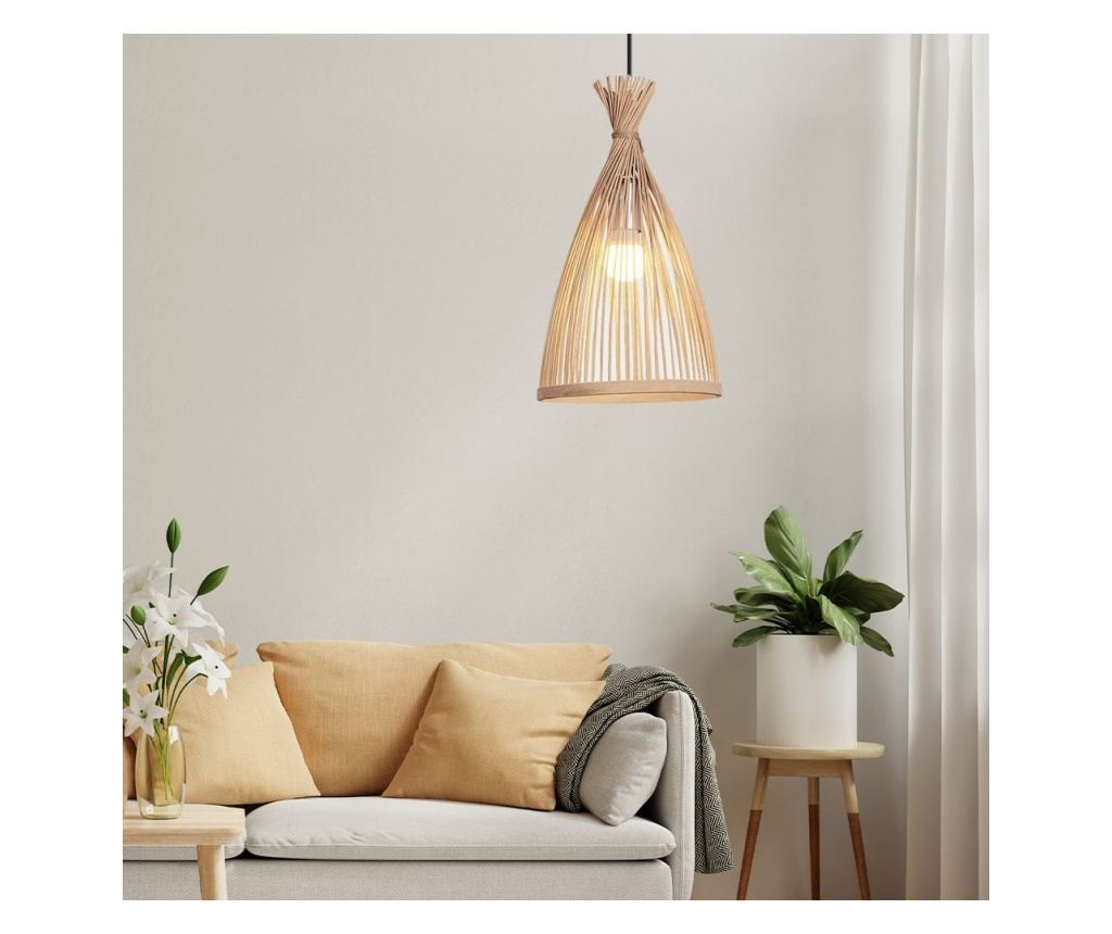 Lampă Suspendată De Tavan Toolight App1185-1Cp Bej - 40X15X40CM - 4
