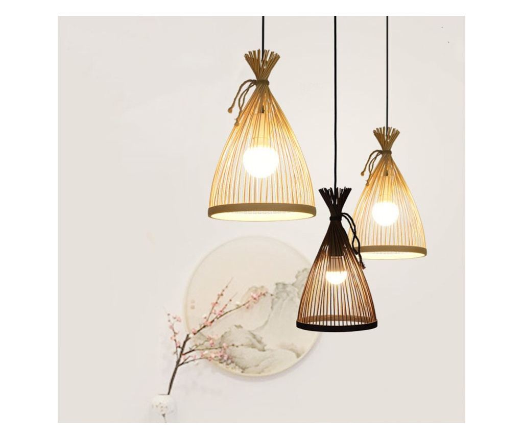 Lampă Suspendată De Tavan Toolight App1185-1Cp Bej - 40X15X40CM - 6