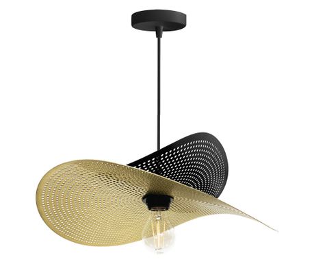 Lampă Suspendată De Tavan Toolight App1471-1Cp Auriu negru - 40X38X10CM