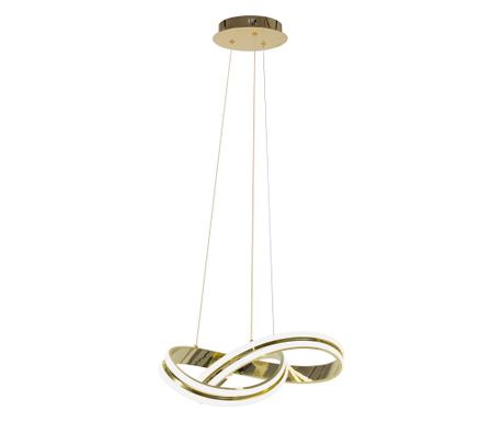 Stropní Svítidlo Toolight Led App818-Cp Ring Zlato - 19x47x70CM