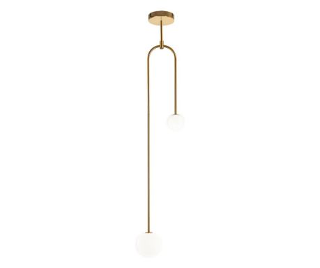 Lampă Suspendată De Tavan Toolight App964-2Cp Auriu - 10X10X135CM