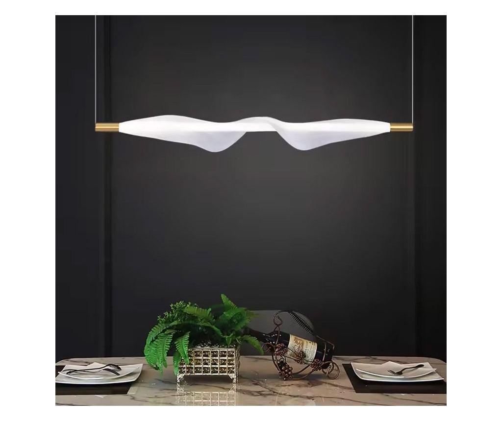 Lampă Suspendată De Tavan Toolight App1444-10Cp Alb - 88X12X15CM - 2