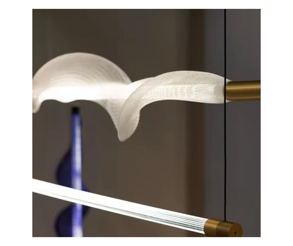 Lampă Suspendată De Tavan Toolight App1444-10Cp Alb - 88X12X15CM - 7