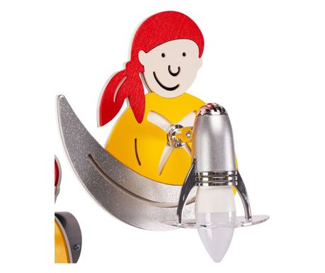 Stenska Svetilka Toolight Pirate Yellow 4717 Rumena - 14X20X21,5CM
