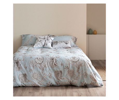 Плик за завивка Коралов риф 240x220 см (Кинг) Многоцветен