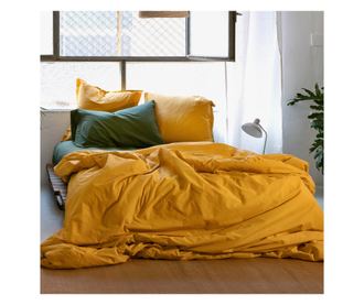 Navlaka za poplun Basic 155x220 cm (Single) Senf