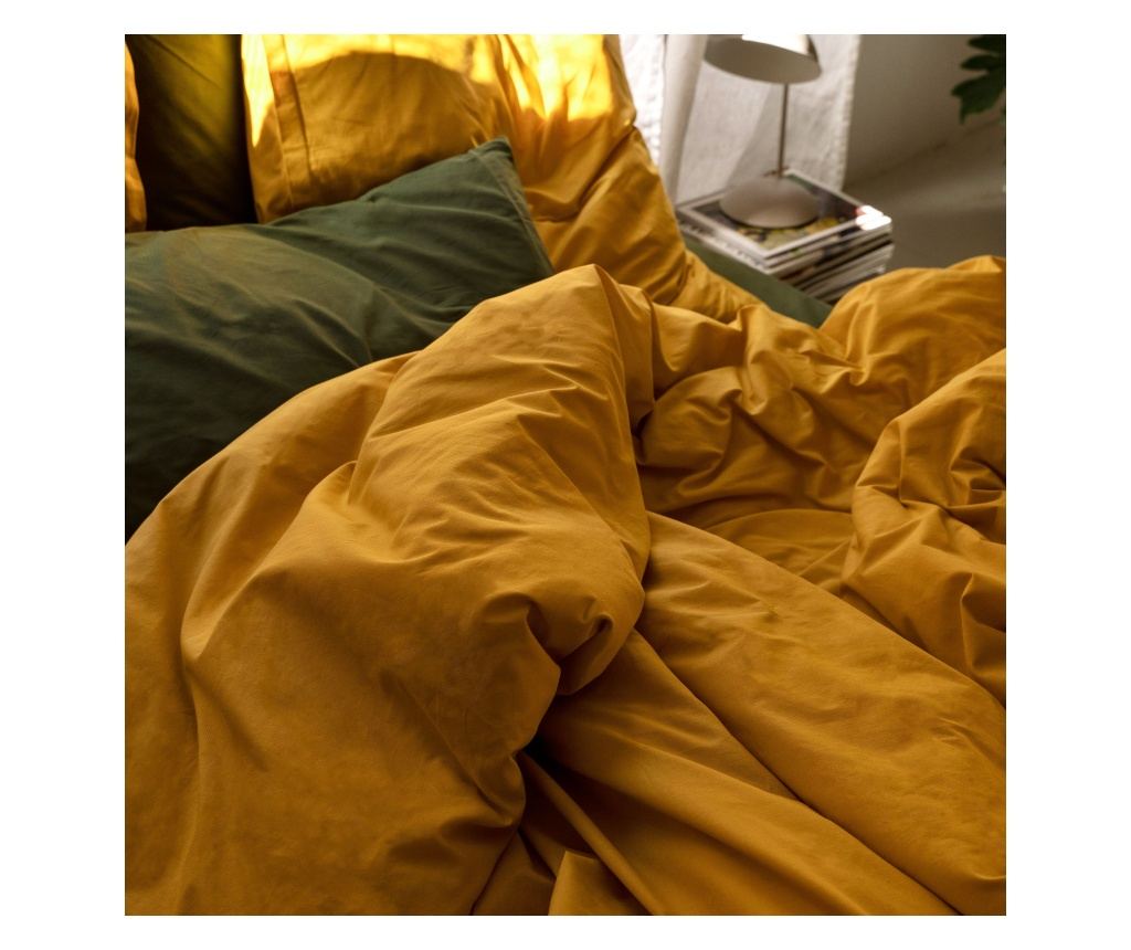 Navlaka za poplun Basic 155x220 cm (Single) Senf - 2