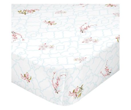 Σεντόνι με λάστιχο Sakura 160x200x32 εκ. (King) Πολύχρωμο