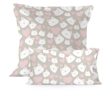 Povlak na polštář Kitty 50x75 cm (Single) Multicolor