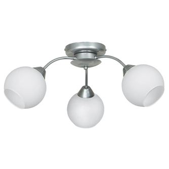 Lumină de plafon MORELO crom, 3xE27