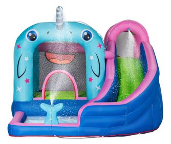 Castel gonflabil pentru copii 3-8 ani, 5 in 1, 3.3x2.8x2 m