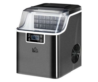 Masina de Gheata 20kg in 24 de Ore, 24 de Cuburi in 14-18 Minute cu Dimensiune Reglabila, rezervor de 3.2L si Sistem de Autocura