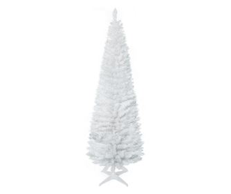 Brad de Craciun artificial 180cm din PVC cu 390 ramuri si baza din plastic