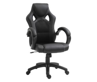 Scaun pentru birou in stil Gaming, Negru