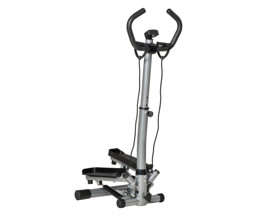 Stepper ghidon reglabil, 55x53x118-128cm, negru