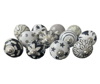 porculanska ručka u vintage stilu, Set od 12 komada