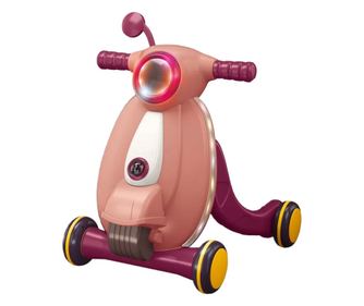 Pre-walker със звуци и светлини WePro Store, контролен панел, игра с топка, регулируема скорост, Purple, 12 месеца +