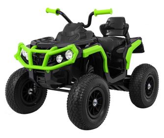 Ramiz Pojazd Quad ATV Pompowane Koła Czarno-Zielony