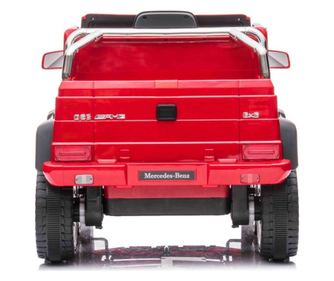 Ramiz Mercedes G63 AMG 6x6 Elektromos autó - Piros