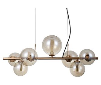 Italux Canello PND-406007-7-HBR mosazné závěsné svítidlo