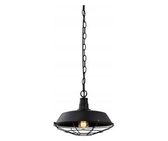 Lampa wisząca GTV GTVP Lars OS-LARS2-10-DEC lampa wisząca zwis 1x40W E27 czarna