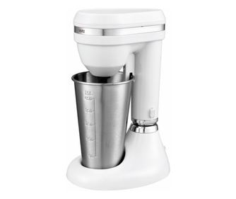 Oliver Voltz OV51163E Frappe Mixer, 100W, 450ml rozsdamentes acél pohár, 2 sebesség, acél habverő, fehér