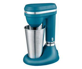 Oliver Voltz OV51163E Frappé Mixer, 100W, 450 ml rozsdamentes acél pohár, 2 sebesség, acél habverő, kék