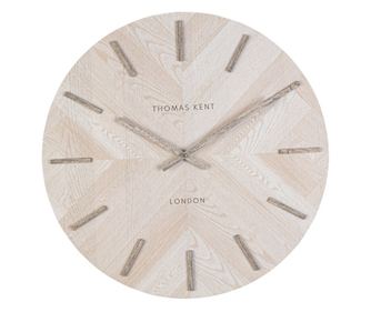 Naravna stenska ura iz MDF plošče 50x3 cm