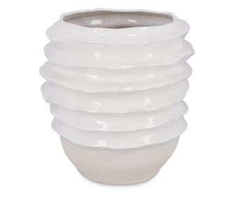 Yori fehér krémszínű kerámia váza 44x46,5 cm