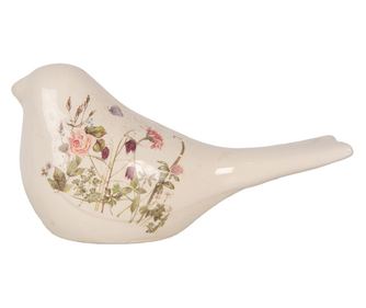 Többszínű kerámia madár figura 25x10x13 cm