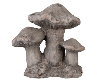 Dekorativne gljive siva kamen 16x12x15 cm