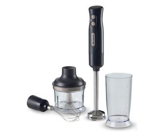 Turmixgép aprítóval 3 az 1-ben Ariete BREAKFAST 0601/10, 700 W, 500 ml, 2 sebesség, Fröccsenésgátló funkció, Sötétszürke