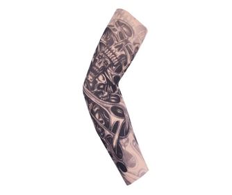 Maneca tatuaj temporar, print 3D, cu protectie solara pentru brate, marime universala, unisex, model
