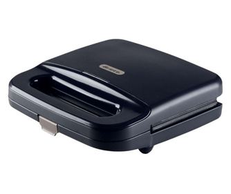 Pâine de pâine pentru sandvici Ariete MIC dejun 1971/00, 750W, Acoperire antiaderență, Indicator luminos, Gri închis