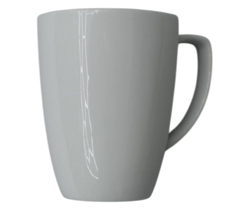 Set of 8 White Mugs