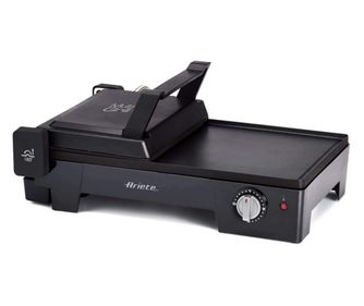 Elektromos grill 3 az 1-ben Ariete MULTI GRILL 1916/10, 2400 W, 60x25 cm, Kihúzható felület, Termosztát, Fekete
