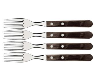 Set pribora za jelo od 8 komada, noževi i vilice, za pizzu Tramontina smeđa 29899174