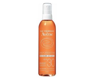 Ulei hidratant autobronzant cu protectie solara medie, Avene Solaire Haute Protection SPF30, 200 ml