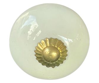 Vintage stílusú kézzel festett porcelán bútorgomb