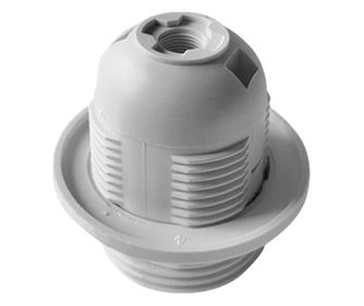 Grlo, termoplastično, za E27 žarulju s velikim navojem, bijelo