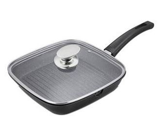 Mramorovaná grilovací pánev 24 cm, nepřilnavá, s víkem, snadné čištění, indukce AG24ML Royalty Line