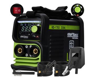 Aparat de sudura tip invertor MMA TIG LIFT VRD, 330A, Kraft&Dele KD1783