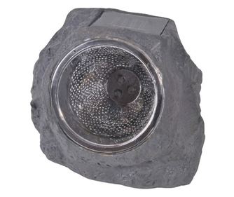 Napenergia kő formájú lámpa, 16.2x12x10.9 cm, J002