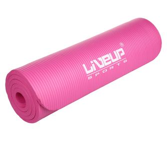 Saltea exercitii fizice LiveUp, 180 x 60 x 1,2 cm, roz
