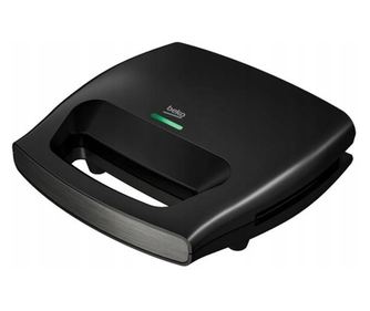 Sandwich maker Beko SWM2971B, 750 W, placi antiaderente, negru