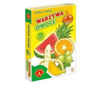 Alexander Karty Piotruś Pamięć: Warzywa i owoce