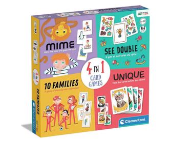 Clementoni BOARD GAME 4IN1 CARD GAMES 50831