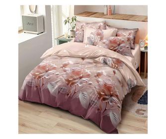 Двулицево спално бельо EmonaMall, 6 части - Модел S16037